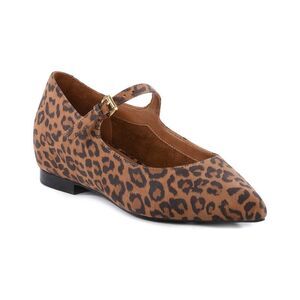 Seychelles Pardon Me Suede Flat, Brown
